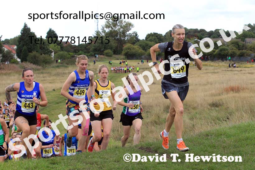 Senior women, 2022 Start Fitness NEHL, Wrekenton. Photo: David T. Hewitson/Sports for All Pics
